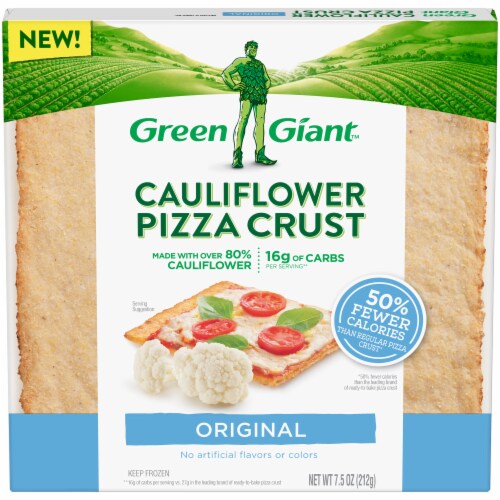 Green Giant Original Cauliflower Pizza Crust Perspective: front