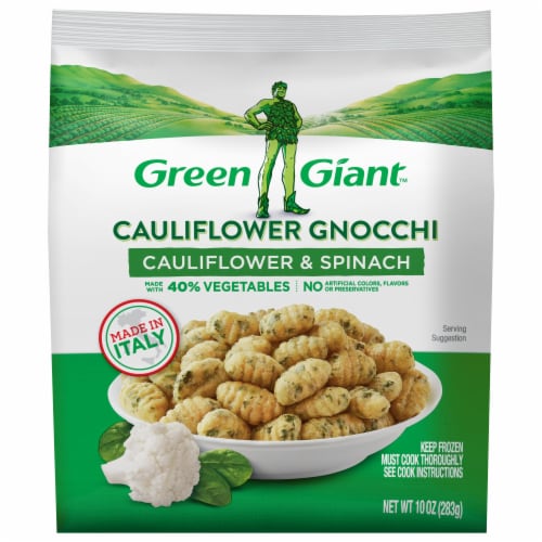 Green Giant Spinach & Cauliflower Gnocchi Perspective: front