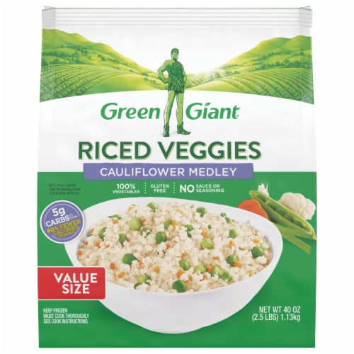 Green Giant Riced Veggies Cauliflower Medley Value Size Perspective: front