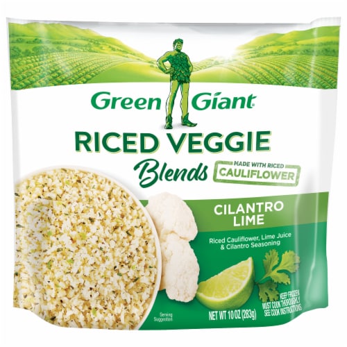 Green Giant Frozen Riced Veggie Cilantro Lime Blend Perspective: front