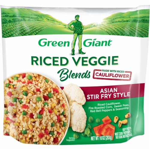 Green Giant Asian Stir Fry Style Riced Veggie Blends Perspective: front