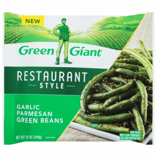 Green Giant Restaurant Style Garlic Parmesan Green Beans Perspective: front