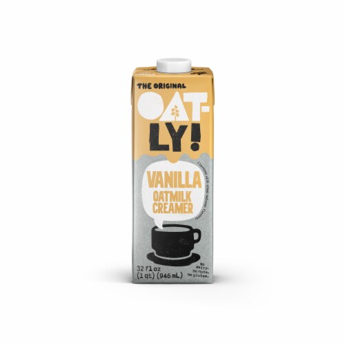 Oatly Oatmilk Creamer Vanilla Perspective: front