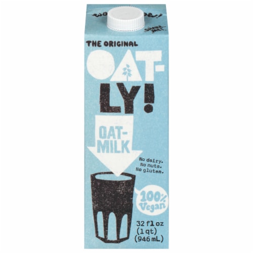 Oatly Original Oat Milk Perspective: front