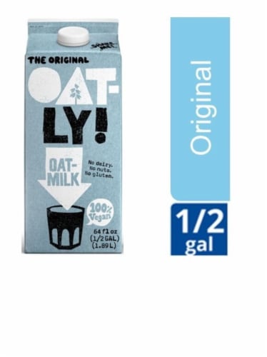 Oatly Dairy Free Original Oatmilk Perspective: front