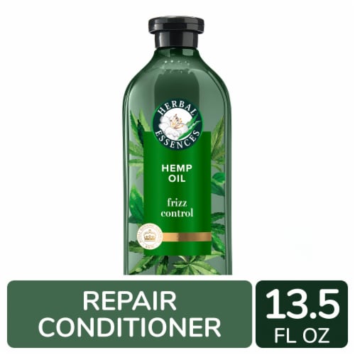 Herbal Essences Hemp Oil Conditioner with Camellia Oil and Aloe Vera Sulfate Free for all Hair Types Perspective: front