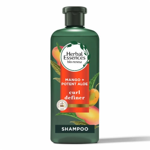 Herbal Essences BioRenew Mango + Potent Aloe Sulfate Free Shampoo for Curly Hair, 13.5 fl oz