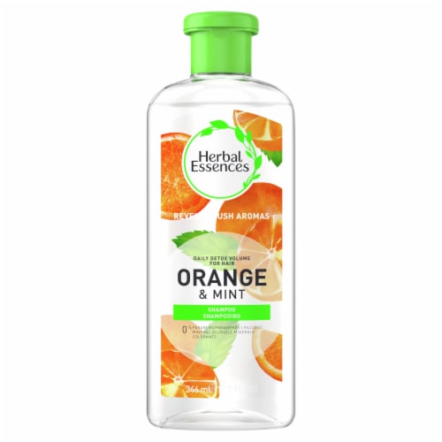 Herbal Essences Orange & Mint Daily Detox Volume Shampoo Perspective: front