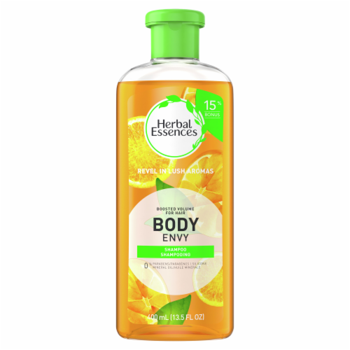 Herbal Essences Body Envy Shampoo Perspective: front