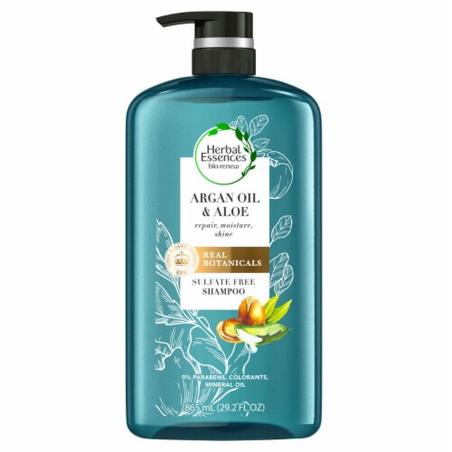 Herbal Essences bio:renew Argan Oil & Aloe Sulfate-Free Shampoo (29.2 fl., oz.) Perspective: front