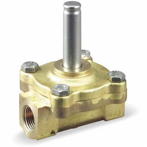 Dayton Solenoid Valve,2-Way,NC,Air,Steam,Water  007132 Perspective: front