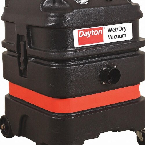 Dayton Shop Vacuum,13 gal.,Plastic,108 cfm MV-1300-HGEV Perspective: front
