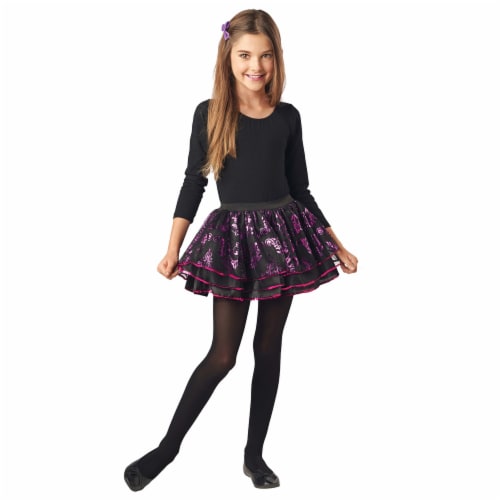 Seasons Youth Dark Fantasy Purple Tutu Perspective: front