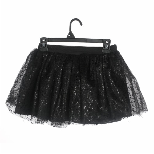 Seasons Adult Shimmer Tutu - Black Perspective: front