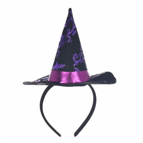 Mini Witchs Hat Adult Black Mini Witchs Hat Adult Black