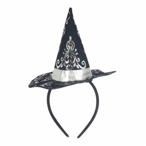 Mini Witchs Hat Adult Black Mini Witchs Hat Adult Black