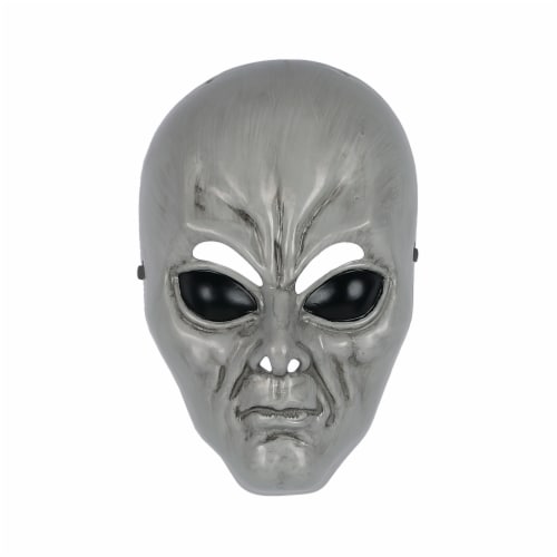 Seasons Rigid Plastic Space Traveler Mask Halloween Costume Accessory Perspective: front