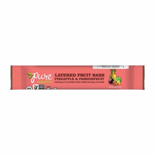 Kroger Pure Organic Organic Layered Fruit Bar Pineapple And Passionfruit Case Of 63 Oz 63 Oz