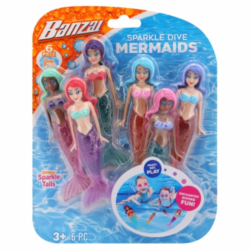 Banzai® Sparkle Dive Mermaids™ Perspective: front