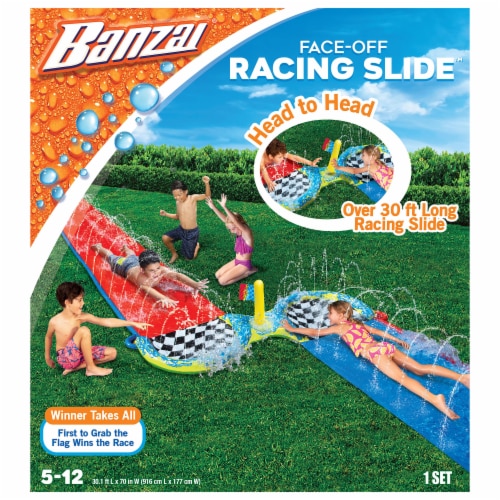 Banzai® Face-Off Racing Slide™ Perspective: front