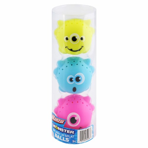 Banzai Splat'N Splash Monster Balls Perspective: front