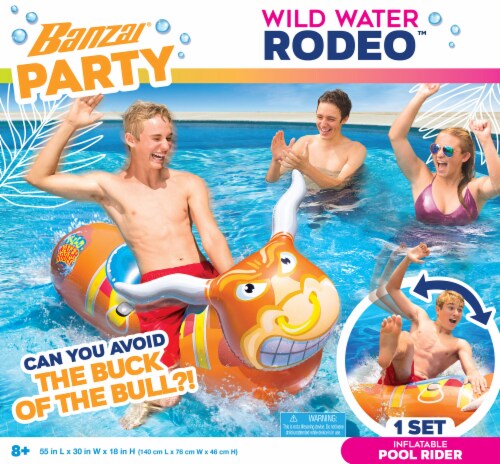 Banzai Party Wild Water Rodeo Set Perspective: front