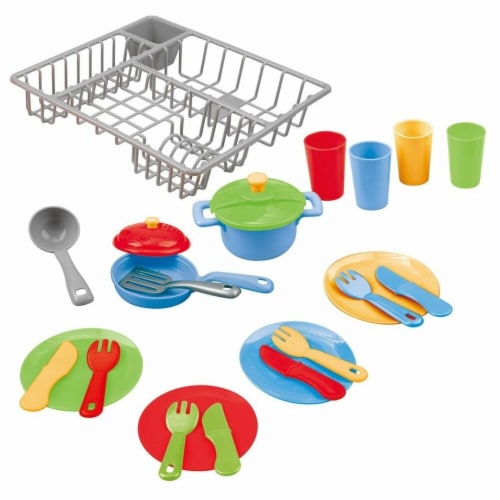 playgo 3119 Dish Drainer & Kitchenware - 23 Piece Perspective: front