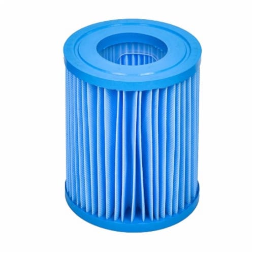 Pool Central 32600577 5.5 in. Inorganic Antimicrobial Swimming Pool Replacement Filter Core C Perspective: front