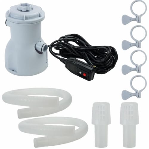 Pool Central 32600124 300 gal Above Ground Swimming Pool Filter Pump Perspective: front