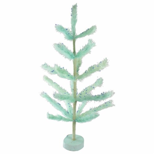 Northlight 2.5' Pastel Green Sisal Pine Artificial Easter Tree Perspective: front