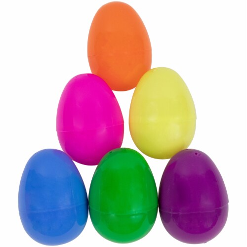 Northlight 60ct Multi Colored Fillable Easter Eggs 2.5 60 City