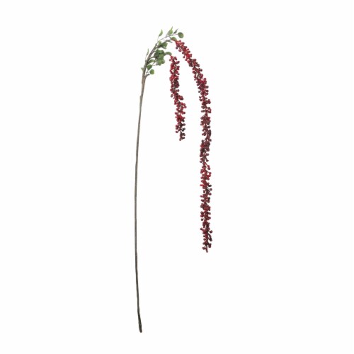 Northlight 33911999 60 in. Hanging Red Berries Artificial Christmas Spray Perspective: front
