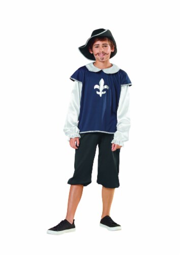 Musketeer Child Costume Blue Musketeer Child Costume Blue