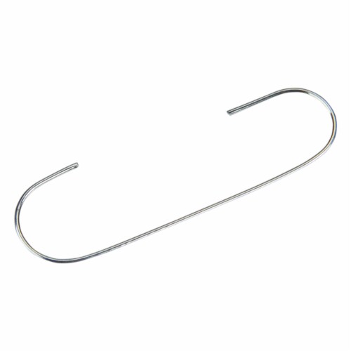 Northlight Club Pack of 100 Silver Christmas Ornament Hooks 1.5 Perspective: front