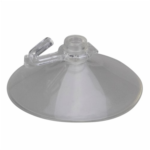 Northlight Club Pack of 20 Mini Clear Hanging Christmas Suction Cup Hooks 1 Perspective: front