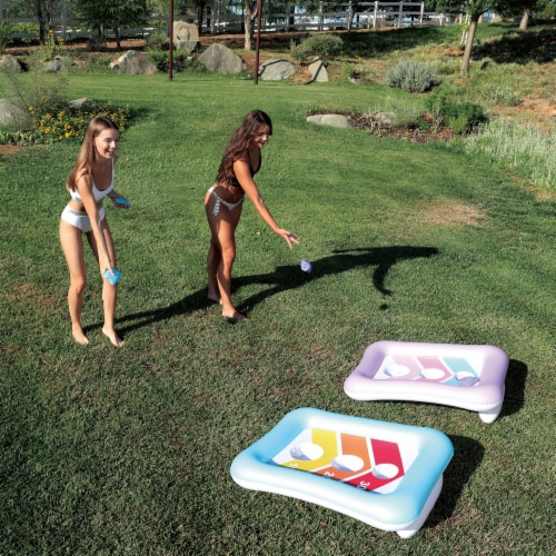 Northlight 34808664 Inflatable Bean Bag Toss Swimming Pool Game Perspective: front