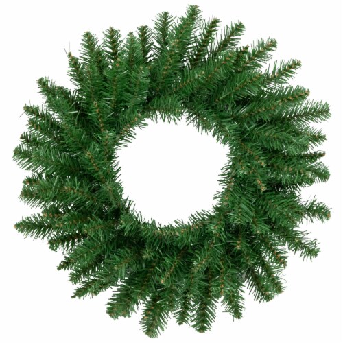 Northlight Winona Fir Artificial Christmas Wreath- 16 inch, Unlit Perspective: front