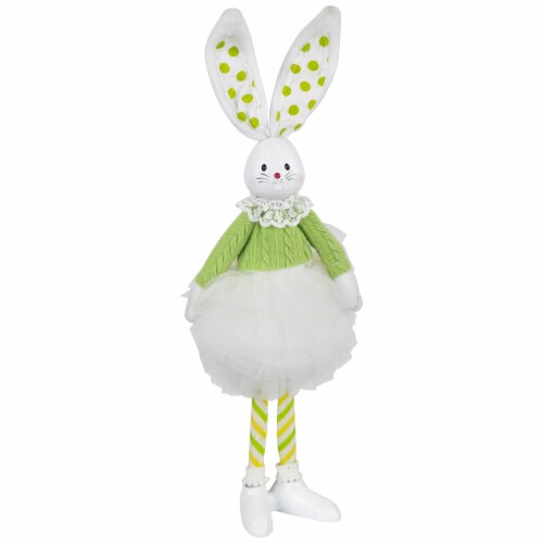 Northlight Easter Bunny Gnome With Egg Basket Figurine - 11.5
