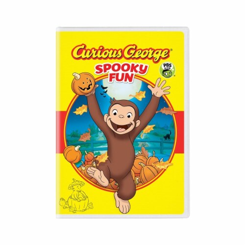 Curious George: Spooky Fun (2017 - DVD) Perspective: front