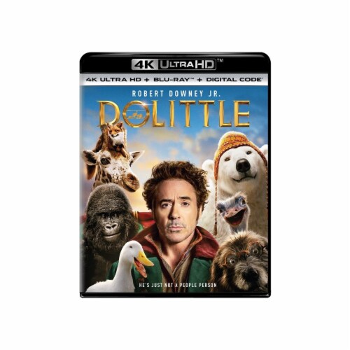 Dolittle (2020 - 4K Ultra HD/Blu-Ray/Digital Code) Perspective: front