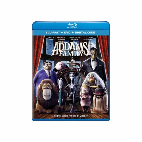 The Addams Family (2019 - Blu-Ray/DVD/Digital Code) Perspective: front
