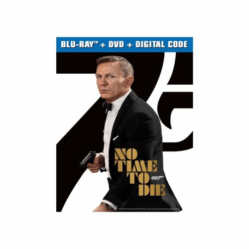 No Time To Die 007 (2021 - Blu-Ray/DVD) Perspective: front