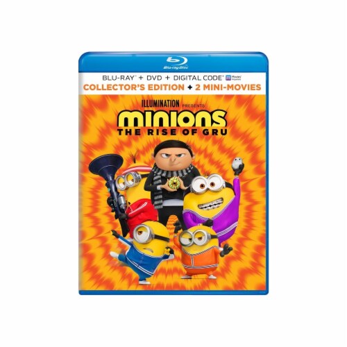 Minions: The Rise of Gru (Blu-Ray/DVD/Digital Copy) Perspective: front