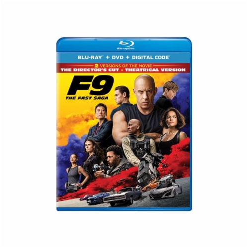 F9 - Fast Saga (Blu-Ray + DVD + Digital) Perspective: front