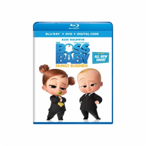 Boss Baby: Family Business (Blu-Ray + DVD) Perspective: front