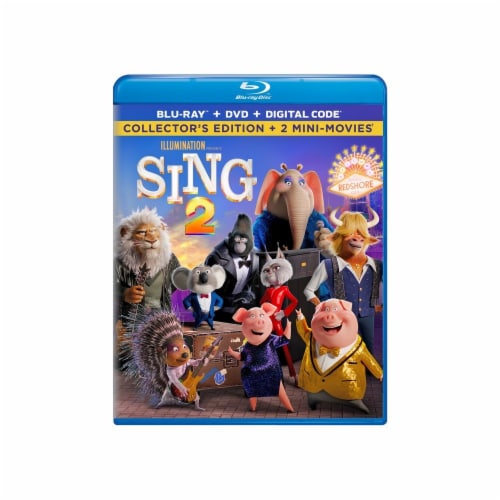 SING 2 (2021 - Blu-ray™/DVD/Digital Code) Perspective: front