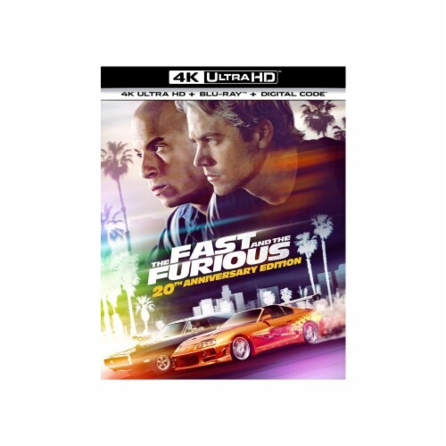 Fast & The Furious 20th Anniversary (2021 - 4K DVD) Perspective: front