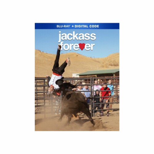 Jackass Forever (Blu-Ray/Digital Code/DVD - 2022) Perspective: front