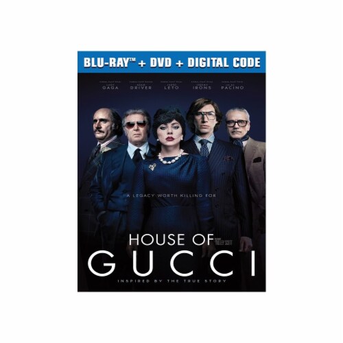 House of Gucci (2021 - Blu-Ray / DVD / Digital Copy) Perspective: front