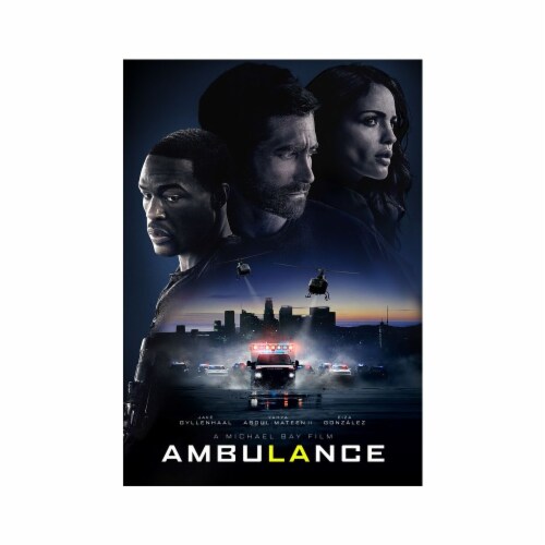 Ambulance (DVD) Perspective: front